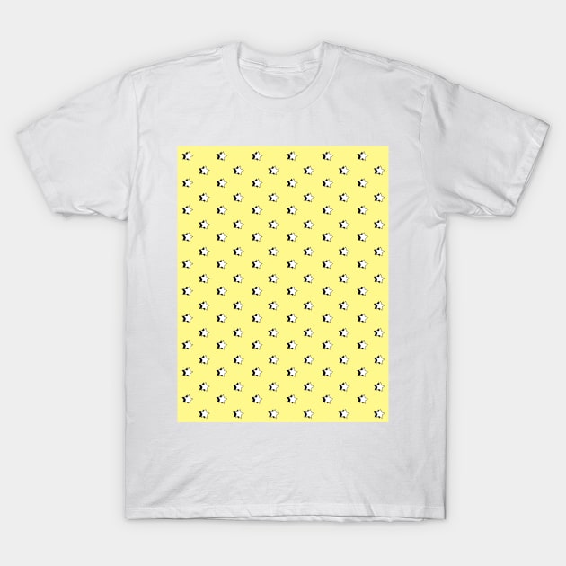 Light Yellow Retro Aesthetic stars / VSCO stars T-Shirt by YourGoods